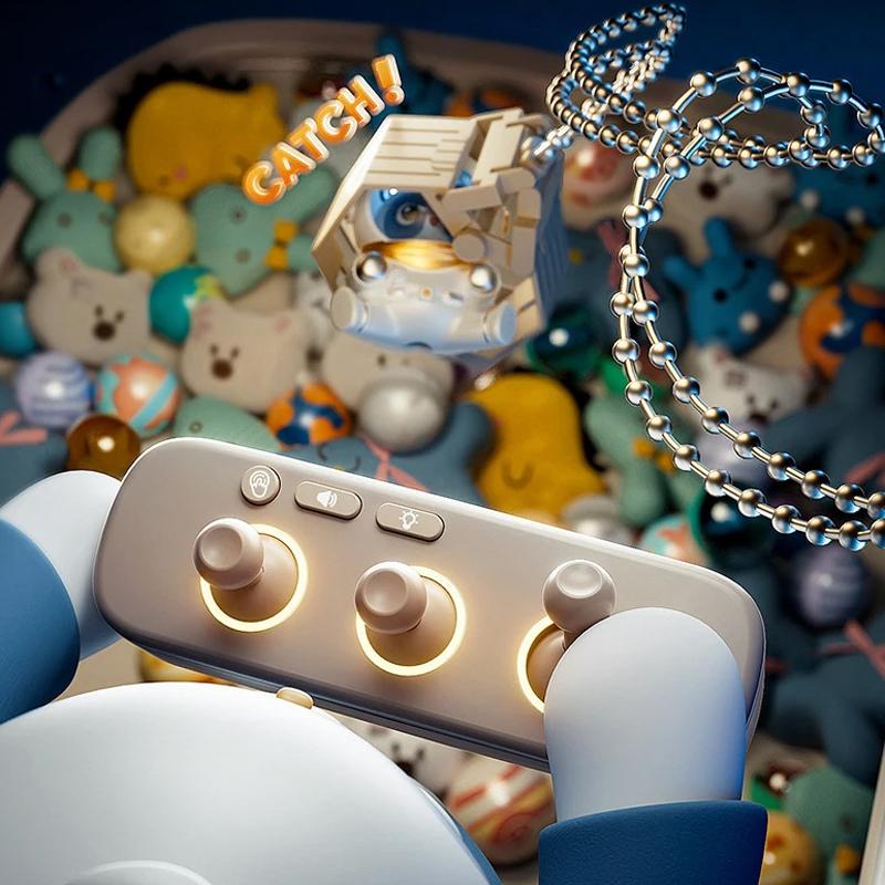 Children's Claw Vending Machine Mini Doll Claw Arcade Space Activity DIY Prizes Candy Vending Crane Doll Machines Children Gifts