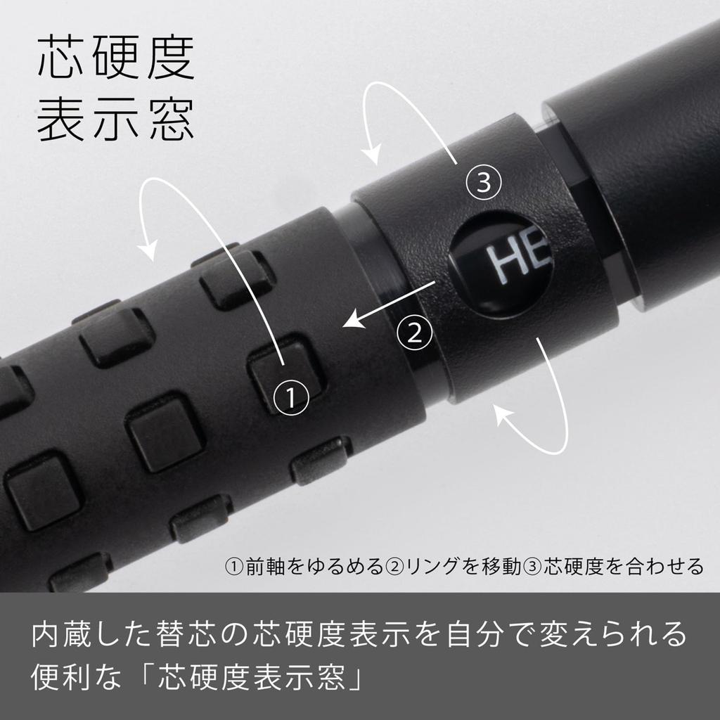 Pentel Smash Mechanical Pencil, 0.5mm, Black, XQ1005-1N