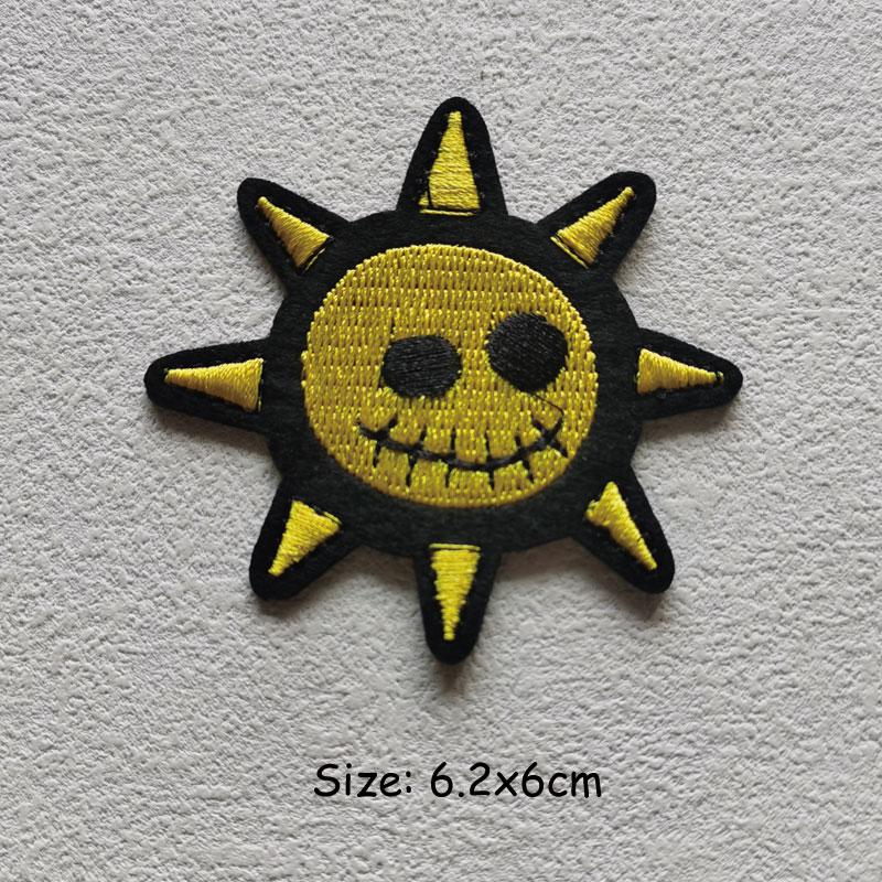 Buy wholesale Pirate skull biker - patches, iron-on transfers