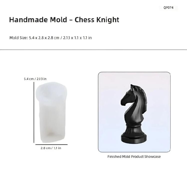 Multipurpose Chess Piece Moulds For Artistic Creation Including Chocolate Candle And Plasters Educational And Fun