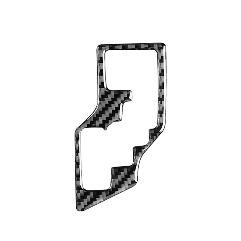 

Gear Indicating Decorative Sticker Real Carbon Fiber Pattern Interior Decals Accessories Compatible Right-hand drive