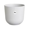 ELHO Pot de fleurs Jazz Rond - Blanc - Ø 26 x H 24 cm - Intérieur - 100% recyclé