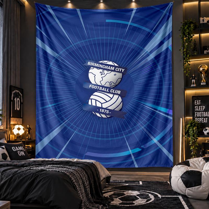 Wall Hanging Tapestry Birmingham City Print Cloth for Living Room Bedroom Home Decor