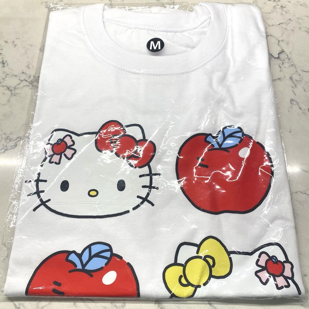 

[Б/У] Эксклюзивная футболка Hello Kitty Apple Cafe из Кореи, размер M