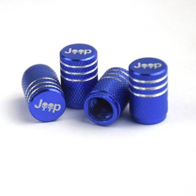 Tige de valve en alliage d'aluminium Bouchon de valve de pneu Logo de voiture laser Décoration unique de pneu de voiture Visser Petits accessoires