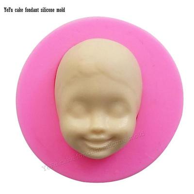 Silikonform 3D Baby Gesicht Kuchen Schokolade Süßigkeiten Gelee Backform Fondant Kuchen Dekorieren Werkzeuge