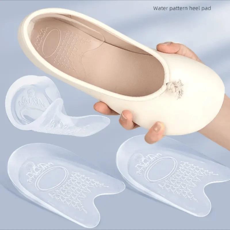 Fascite Plantare Gel di Silicone Talloniere Ammortizzanti Talloniere per Dolore Tallone Speroni Calcaneari Sollievo dal Dolore Tallone Cuscinetto per Piede Solette per Scarpe