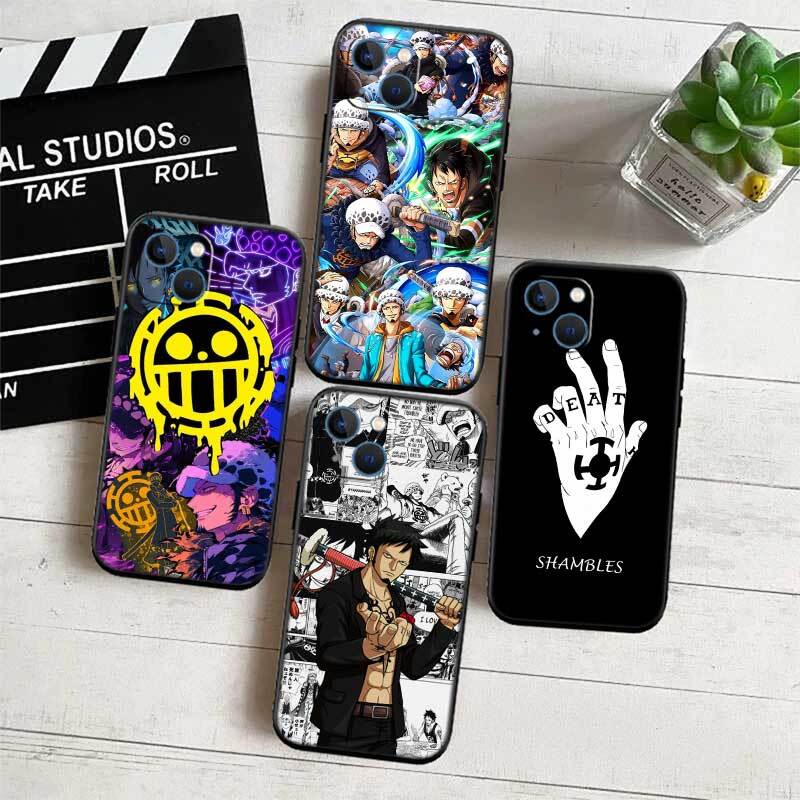 Art One Piece Law Case for Samsung Note 20 10 S25 Plus Ultra Lite FE M20 M21 M30 M31 M51 A11 A26 A51 A52 A53 A56 A70 A71 A72 A73