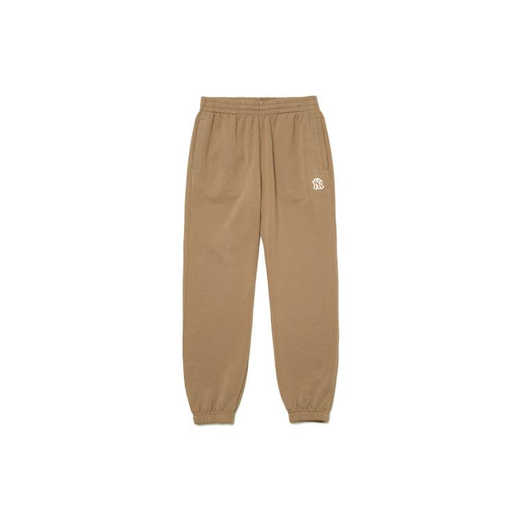 New MLB New York Yankees Knitted Sweatpants Unisex Khaki 3APT00114-50BGD