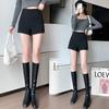 High-waisted Women's Shorts 2026 New Style Black Suit Pants Slimming Sports Outerwear Summer Hot Pants