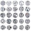 Handmade Diy Bracelet Beads Loose Beads, Accessories S925 Silver Hollow Beads Collection Picture