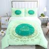 Muslim Prayer Kawaii  Bedding Sets New Greek Key Meander Duvet Cover Sets Bed Linens Queen King Size Modern Geometric Bedspread