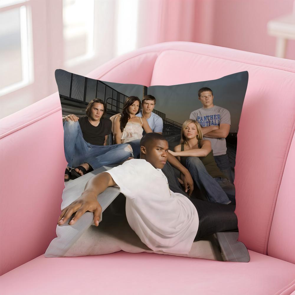 Friday NNight Lights Pillow TV Drama Cushion Cover Linen Pillowcase Cover Soft Decor for Sofa Home Room