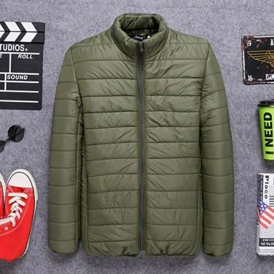 Men's 2023 Lightweight Hooded Cotton Jacket, Warm Winter Outerwear