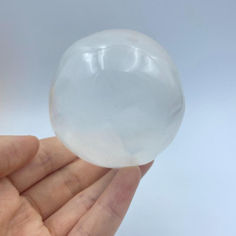 Squishy Hi Coconut Oil Moldable Stress Ball Transparent NO Rebound Maltose Squeeze Toy Funny Anti-stress Sensory Toy