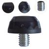 12 Football Boot Spikes, Non-slip, Solid Ground Portable Replacement Spikes for Indoor And