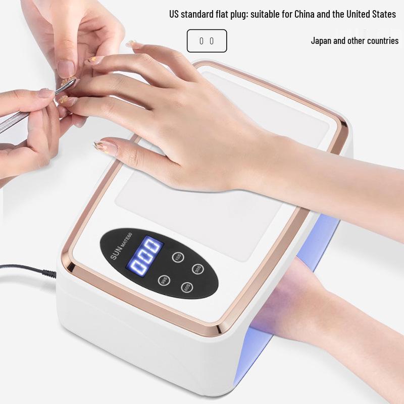 380W Dual-Hand Gel Nail Art Dryer with Large Space