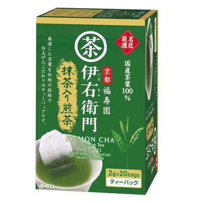 Uji No Tsuyu Iyemon Master's Choice Sencha with Matcha Tea Bags (2g X 20p) X 2
