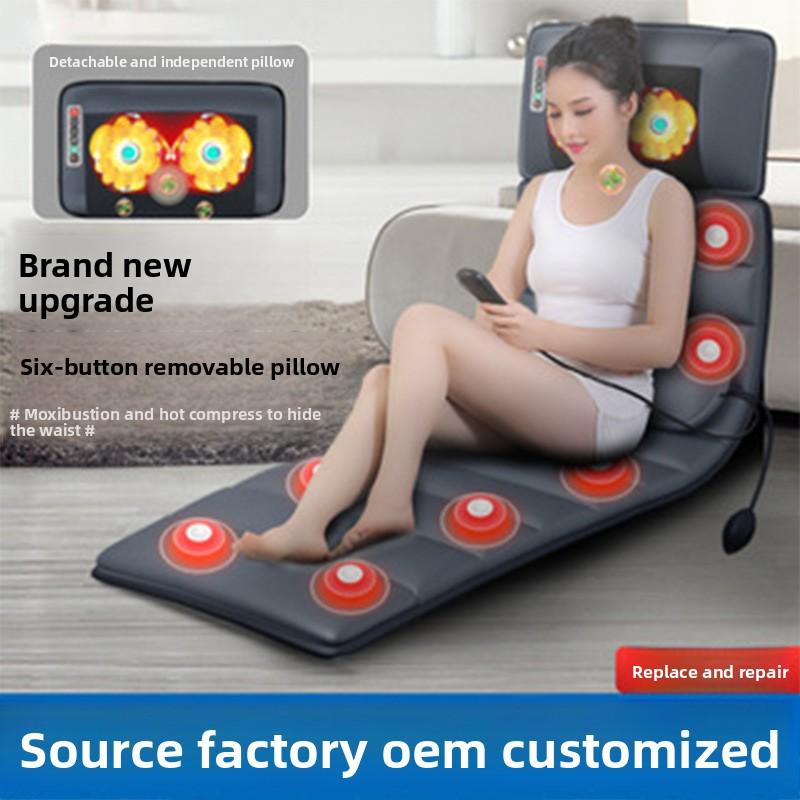 Dual-Purpose Electric Massage Cushion for Full Body, Car, Waist, and Neck