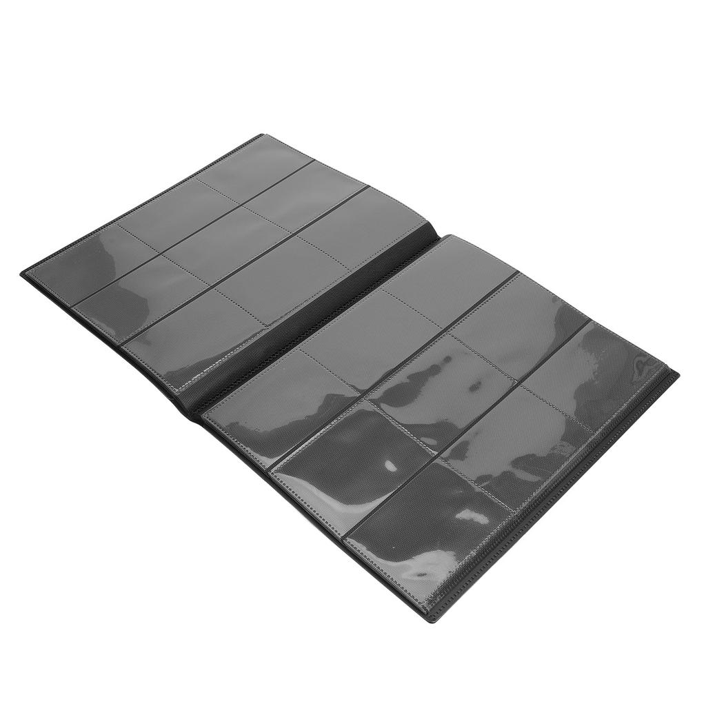 9 Pocket Card Binder 20 Double Sided Pages Trading Card Album Folder 360 Side Loading Pocket Binder