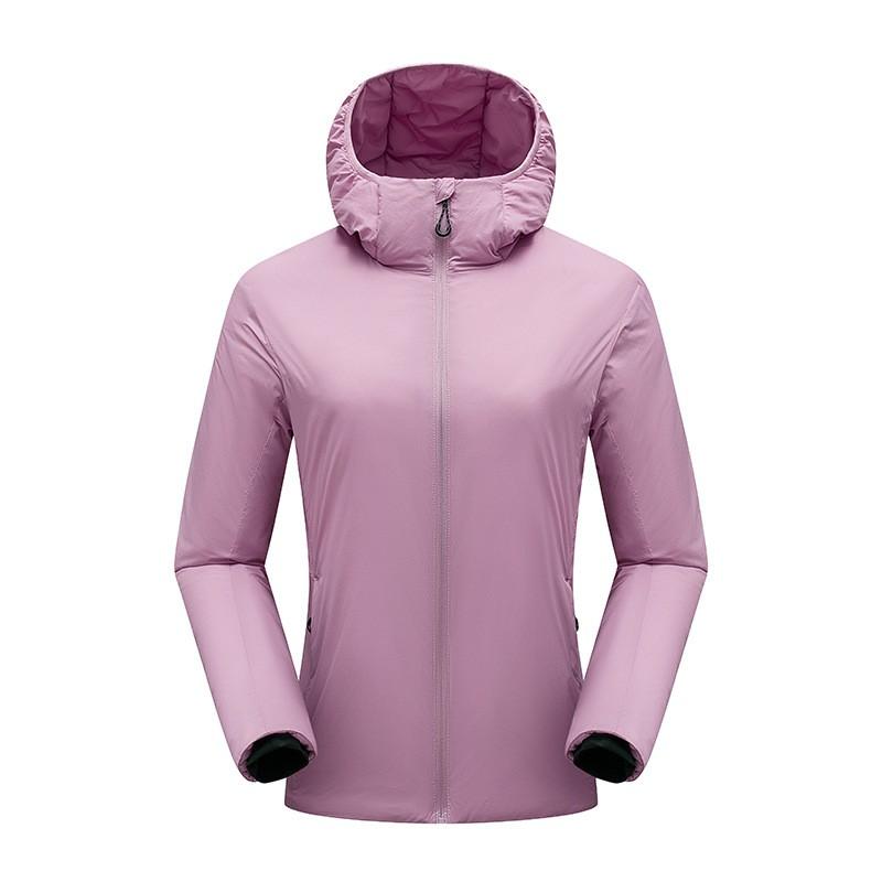 Lightweight Windproof Waterproof Hooded Cotton Puffer Jacket Men Women Winter Outdoor Casual Wear