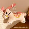 Year of the Horse Plush Keychain: Small Pendant Gift Accessory