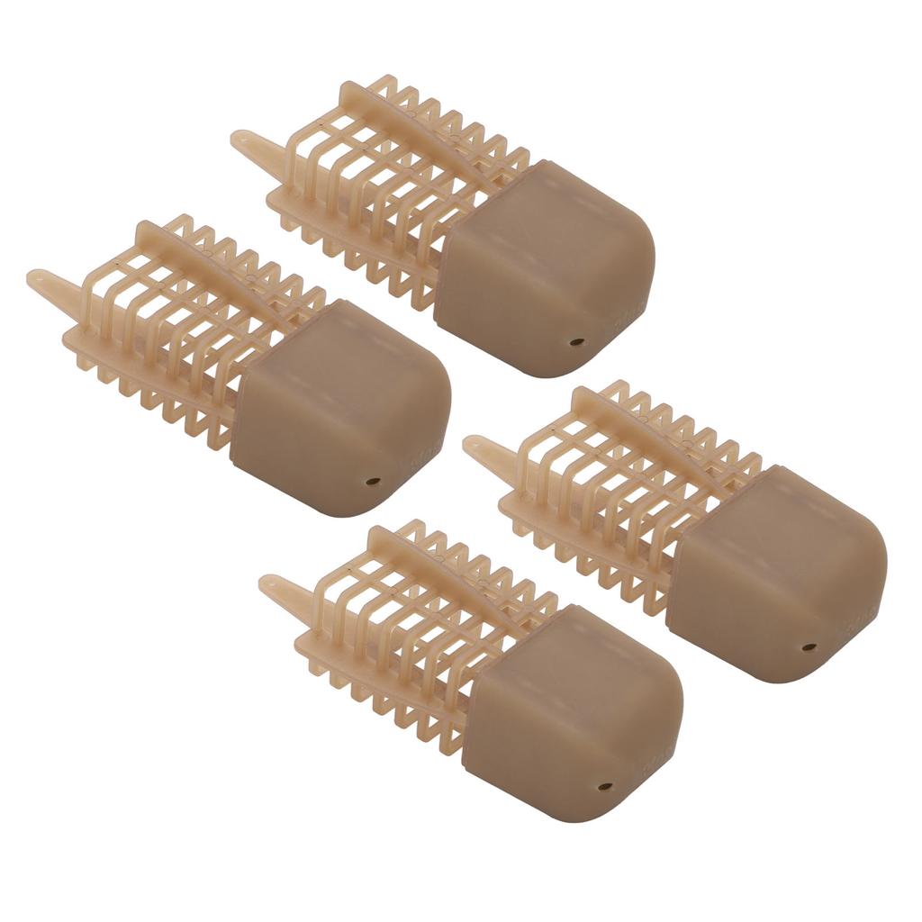 4Pcs Carp Fishing Nesting Device European Style Fixed Point Nesting Cage Nest Feeder Fishing