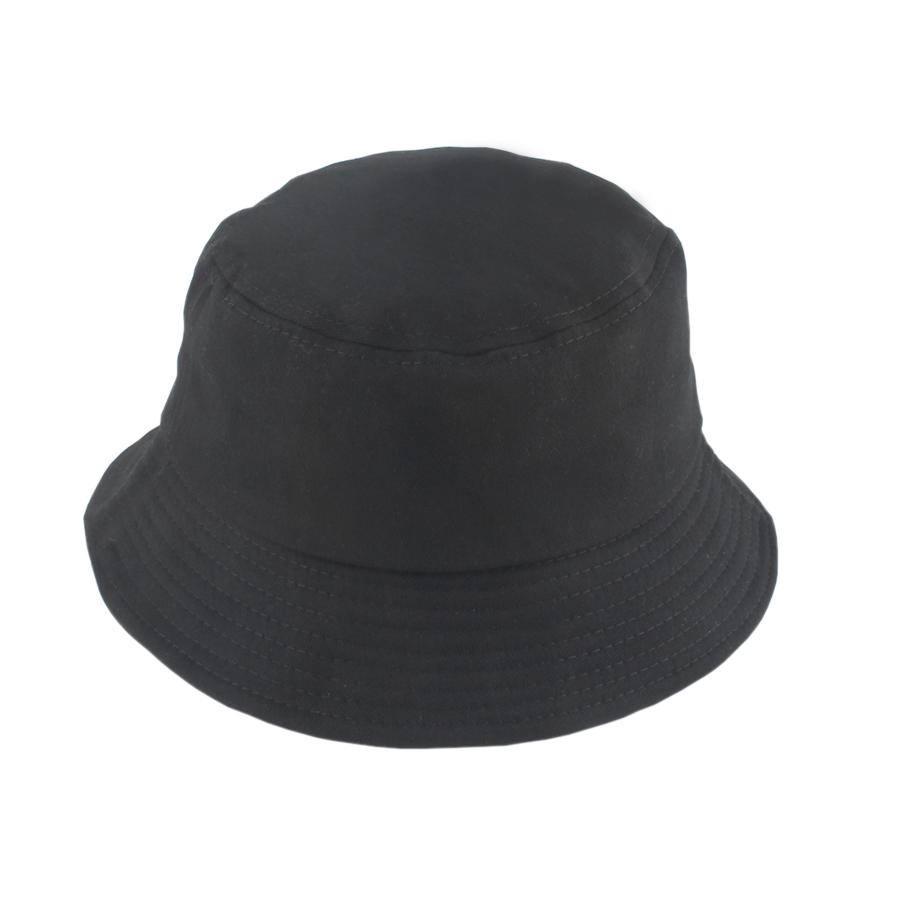 Summer Cotton Foldable Bucket Hat Unisex Women Men Outdoor Sunscreen Hats Soild Color Fishing Hunting Caps Beach Cap 15 Colors