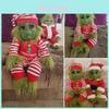 Whimsical Green Elf Plush Doll Christmas Gift 30cm Size