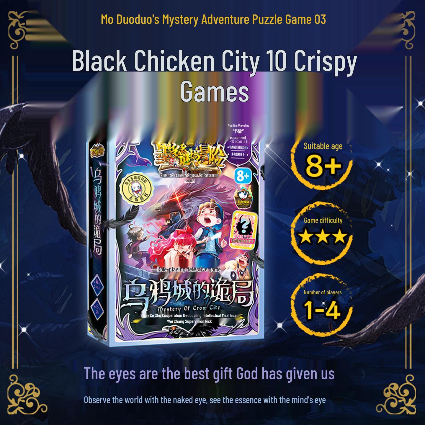

Momo Duo Mystery: Raven City s Conspiracy - An Intellectual Puzzle Adventure