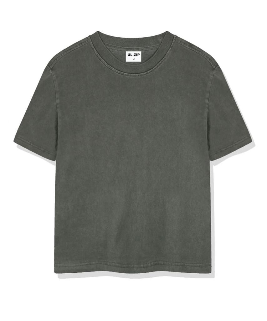 ULIFEZIP Noros Pigment Dyed Short Sleeve T-Shirt 5 Colors [Ulzf_0001]