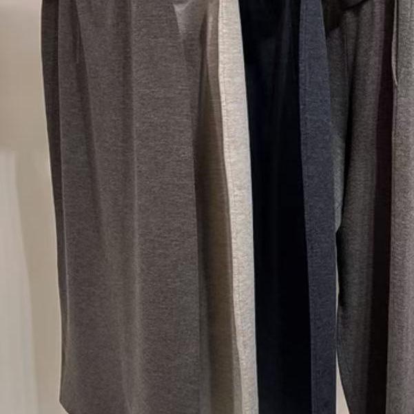 Solid Wool Midi Skirt Size 4