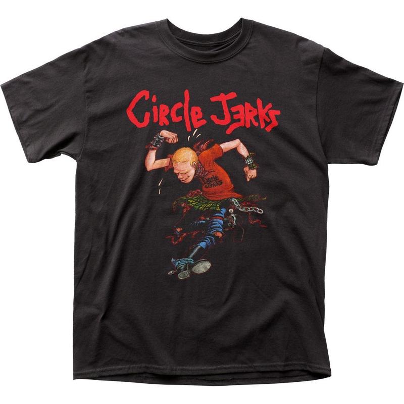 

Circle Jerks Skank Man Unisex T-shirt Music Classic Concert Rock Band Tee Black L