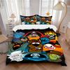 Scoobydoo Mystery Night Print 3Pcs Bedding Setduvet Cover With 2 Bedropillowcase Home Birthday Gift