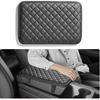 Car Armrest Covers, Vehicle Center Console Cover, Middle Storage Organizer Pads, Dog & Cat Paws Protetor, Nappa Leather, Waterproof, Anti-Slip, Auto