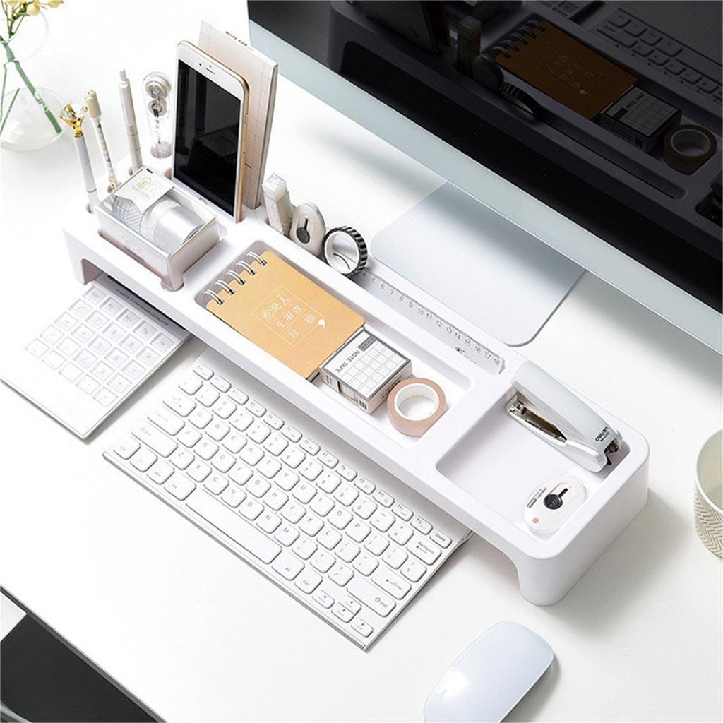 Storage Rack Desk Table Stationery Holder Desktop Organizer Computer