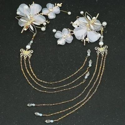 Modische Haardekoration Chinesische Quaste Haarnadel Elegant Klassischer Stil Libelle Traditioneller HANFU Kopfschmuck Accessoires Geschenke