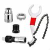 Bicycle Repair Tool Kit for Bottom Bracket, Freewheel, Chain, and Crank Removal