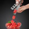 Watermelon Cutter Stainless Steel Fruit Slicer Heavy Duty Portable Watermelon Cutter Kitchen Gadget for Meal Prep Cooking Picnic