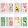 Pour Redmi 12C 13C 14C 10C 13R 14R 11A 15A Housse de téléphone Chat Mignon Dessin Animé Silicone Liquide Haute Qualité Antidérapante Durable Coque de Protection Pour Coque Redmi
