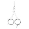 Rounded Stainless Stork Scissors Professional Nose Hair Scissors Man Facial Hair Scissors for Eyebrows Facial Hair Beauty Tool
