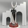 Cross-Border Bestseller 25cm Game & Anime Figure Knight King Pvc Action Figure Collectible Model Desktop & Living Room Ornament