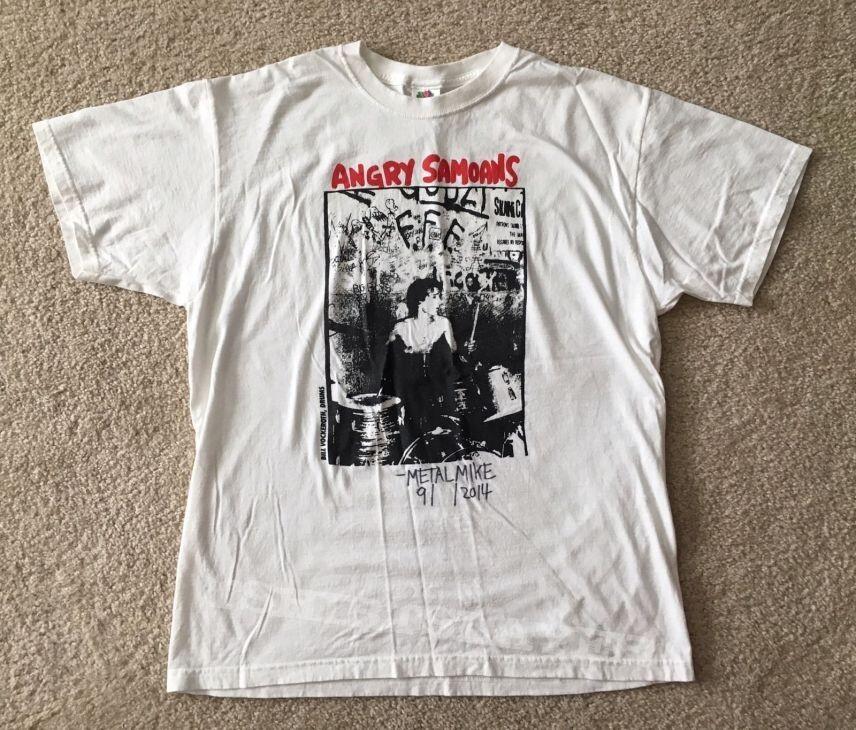 Rare Angry Samoans Band T-shirt Unisex Cotton tee M188 Unisex T-Shirt XL