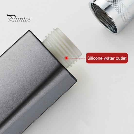 High Pressure Filtered Shower Head with Handheld 4 Water Discharge Modes Anti-Clog Silicone Outlet Leak-proof Shower Nozzle