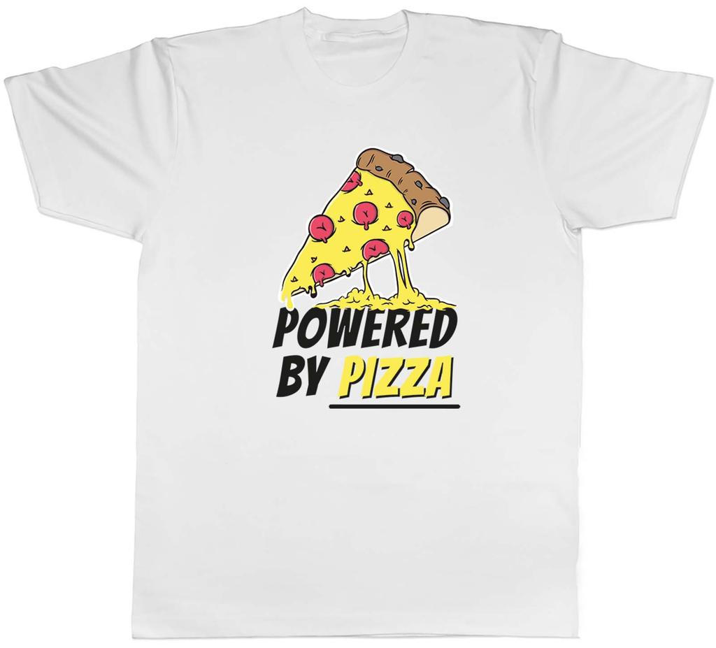 Pizza Lover TShirt Unisexs Powered by Pizza Funny Unisex Tee Gift