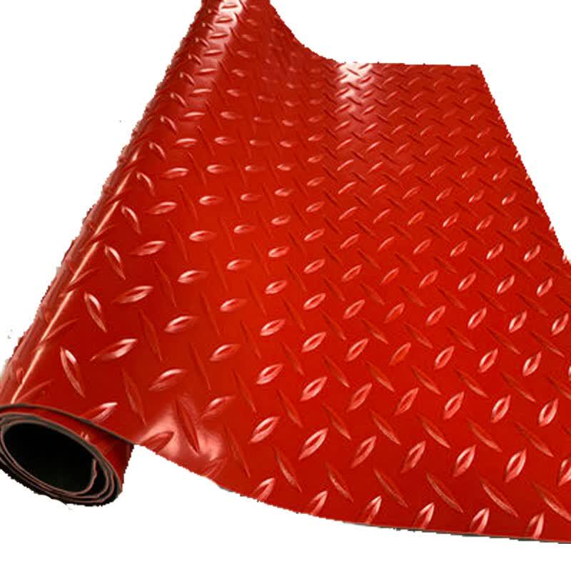 XINHENGDA Thickened PVC Rubber Non-Slip Floor Mat 1.5m Width x 1m Length