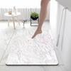 Diatom Thickening Printing Mat Bathroom Bath Nonslip Carpets In Wash Basin Bathtub Side Floor Rug Shower Room Doormat Memory Foam 3d Pad