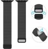 Strap for Apple Watch 3/4/5/6/7/8/9/Se 42/44 Steel Graphite Bracelet