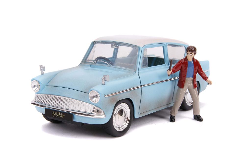 1:24 HARRY POTTER 1959 FORD ANGLIA w/HARRY POTTER Harry Potter Diecast Car