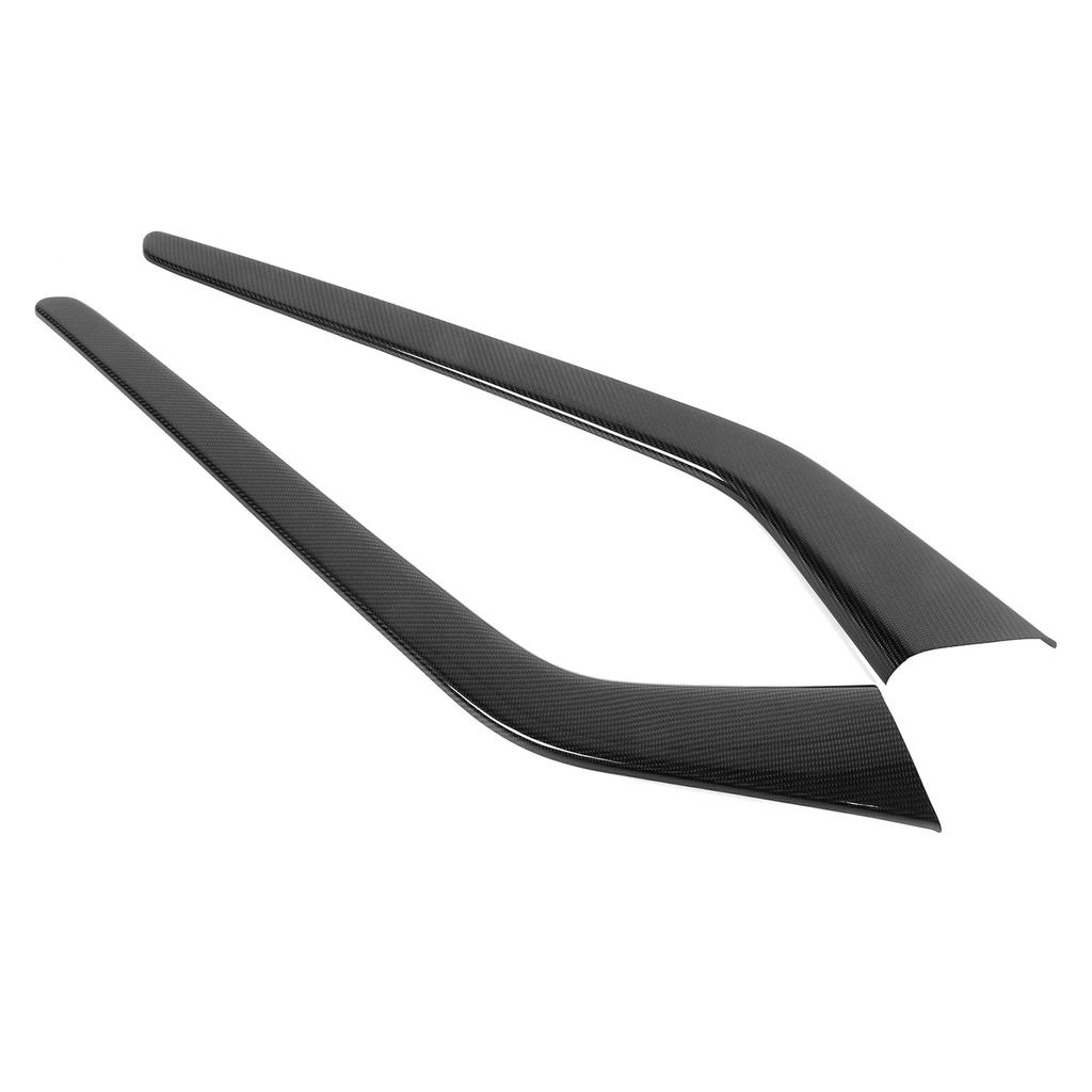 2Pcs Console Gear   Side Trim Strip Cover Carbon   Decor Fit for     2018‑2021